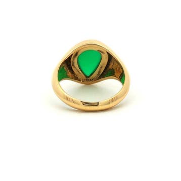 Zonder minimumprijs - Ring Zilver, Verguld - 3.72ct. tw.