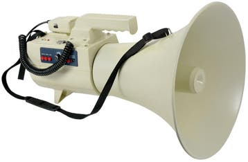 Adastra L50U 50 Watt Megafoon Met USB/SD Speler, Nieuw