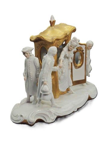 Rosenthal - Figuur - Hoher Besuch - Porselein, Antiquités & Art