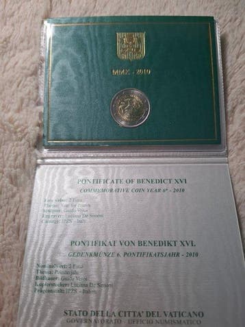 Vatican. 2 Euro 2010 Anno Sacerdotale (Sans prix de