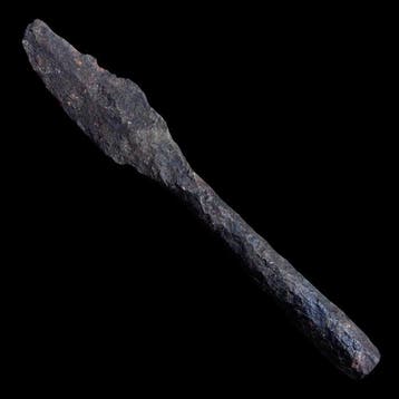 Romain antique, Empire Fer Pointe de lance rare - ancienne