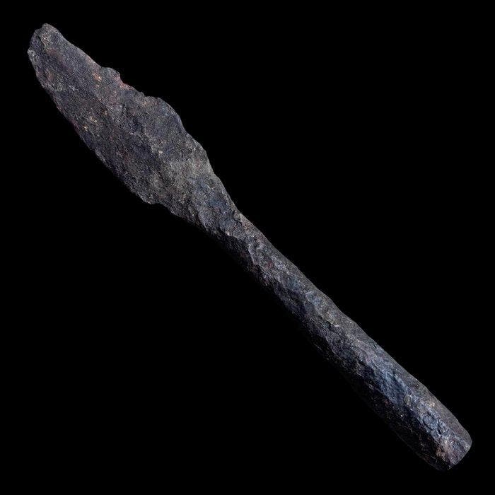 Romain antique, Empire Fer Pointe de lance rare - ancienne, Antiek en Kunst, Antiek | Overige Antiek