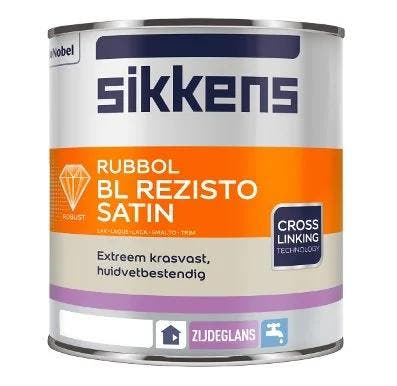 Sikkens Rubbol BL Rezisto Satin - 2,5L Wit 2.5L, Bricolage & Construction, Peinture, Vernis & Laque, Envoi