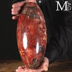 Grote Shiva Lingam - Shiva Lingam in agatiseerd versteend, Verzamelen, Mineralen en Fossielen