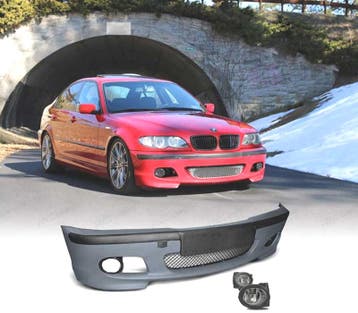 PARE CHOCS FRONTAL PACK M BMW E46 99-05 + ANTIBROUILLARD, Verzenden