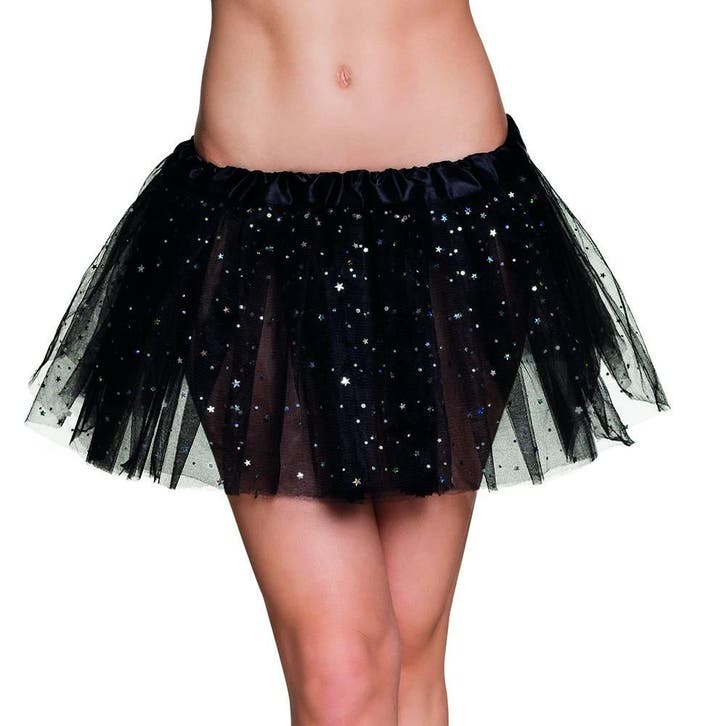 Zwarte Tutu Glitter, Hobby & Loisirs créatifs, Articles de fête, Envoi