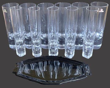 Braine le Comte e.a. - Drinkglas (12) - Kristalglas - 11