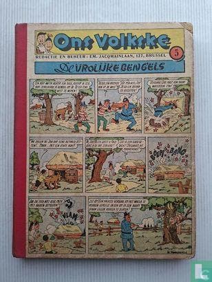 Alex [Martin] - Ons Volkske 5 - 1950, Boeken, Eén stripboek, Verzenden, Gelezen, Bento, Fernando, Conscience, Hendrik [naar], Cuvelier, Paul, Jacobs, Edgar Pierre, Le Rallic, Etienne, Martin, Jacques, Melckebeke, Jacques van, Moor, Bob de, Remi, Georges, Sjeherazade [naar], Vandersteen, Willy, Verne, Jules [naar].
