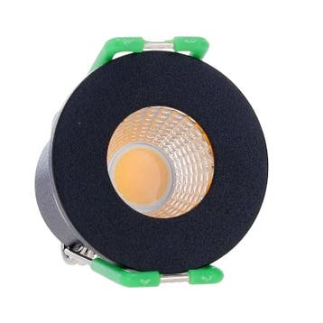 Luxar Mini LED Spot 3W 12V Inbouw IP65 Zwart, Verzenden, Nieuw, Netvoeding