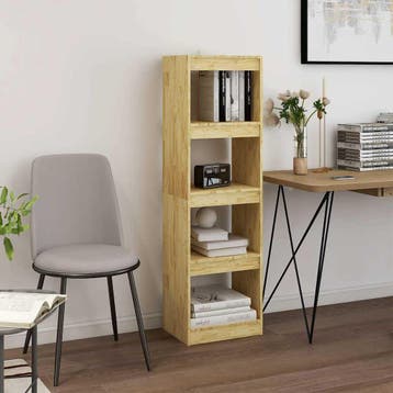 vidaXL Boekenkast / kamerscherm 40x30x135,5 cm massief, Huis en Inrichting, Verzenden, Nieuw