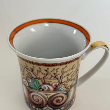 Rosenthal - Versace - Bécher - Gobelet avec anse - 9 cm -