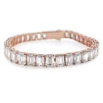 Armband - 14 karaat Roségoud - 27.11ct. tw. Diamant