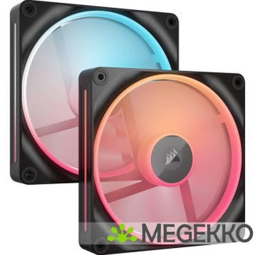 Corsair iCUE LINK LX140-R RGB Black Dual-pack, Informatique & Logiciels, Refroidisseurs d'ordinateur, Verzenden