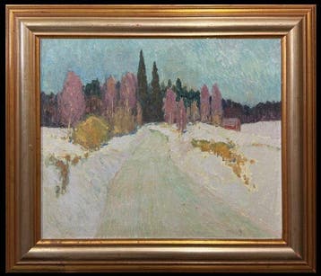 École Russe (c. 1980) -  (Hiver)