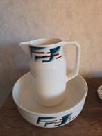 Art déco Lavabo - Faïence - Art déco lampetstel, Antiek en Kunst