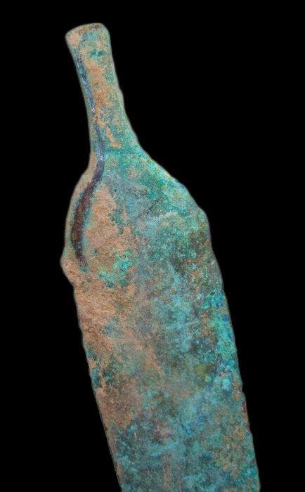 West-Aziatisch Oud bronzen speerpunt - 31 cm (Zonder, Antiek en Kunst, Antiek | Overige Antiek