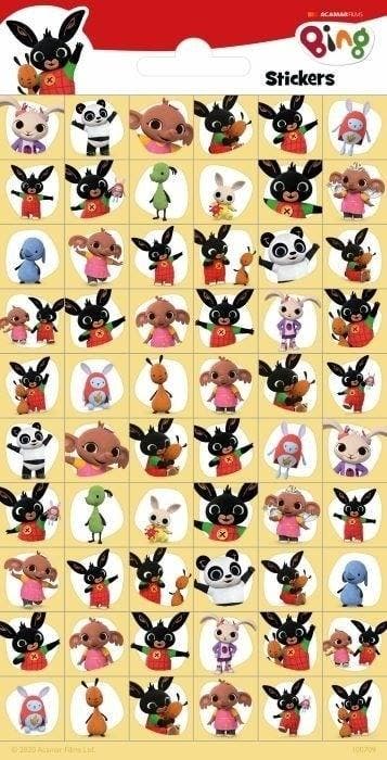 Bing Stickers Geel, Hobby & Loisirs créatifs, Articles de fête, Envoi