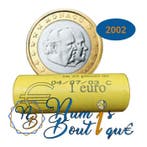 Monaco. 1 Euro 2002 (25 monnaies) en rouleau, Postzegels en Munten