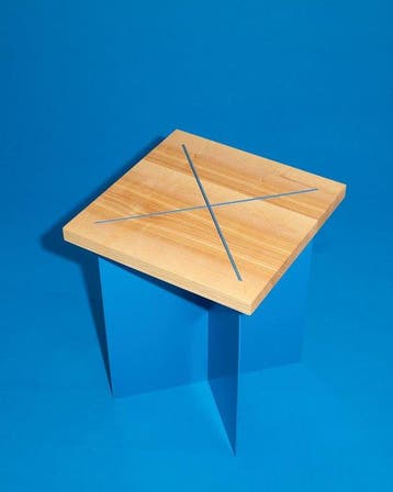 Heilig Objects - Tabouret - OHUS Prototype - Aluminium, Bois