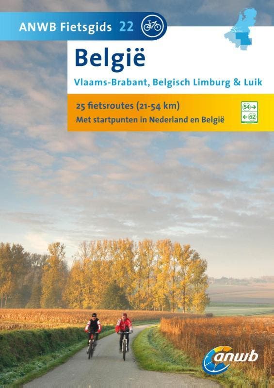 België: Vlaams-Brabant, Belgisch Limburg & Luik / ANWB, Boeken, Reisgidsen, Zo goed als nieuw, Verzenden