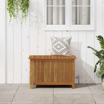 vidaXL Tuinbox 90x50x58 cm massief acaciahout, Verzenden, Nieuw