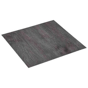 vidaXL Zelfklevende Vloerplanken Donkerbruin en zwart 30,5 x, Verzenden
