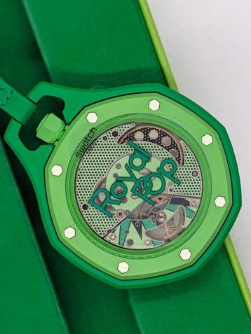 Swatch - Audemars Piguet x Swatch GREEN EIGHT - Zonder, Nieuw