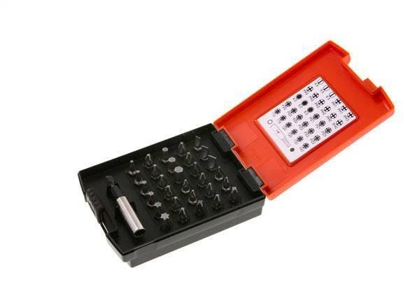 Wiha 31-Delige Bit Assortiment Magnetische Bit Houder, Doe-het-zelf en Bouw, Gereedschap | Handgereedschap, Verzenden