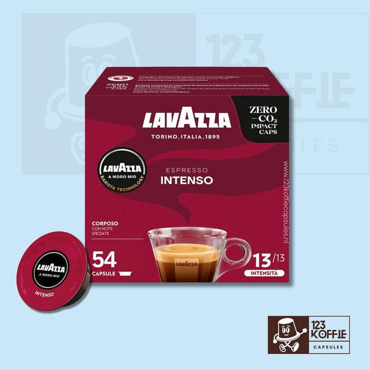 Lavazza Espresso Intenso capsules A Modo Mio 54 stuks, Elektronische apparatuur, Koffiemachine-accessoires, Verzenden