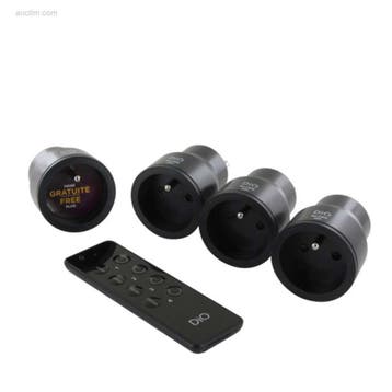 (224x) Kit met 4 nano-schakelstopcontacten en...