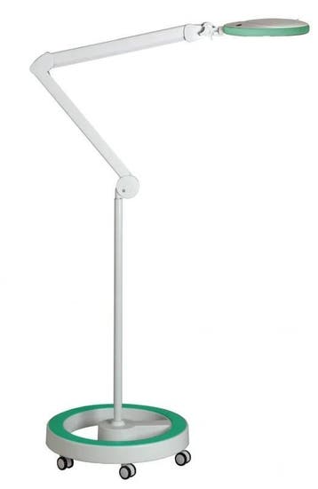 Loeplamp,125mm lens,8 dioptrie,96LED,statief (groen), Hobby & Loisirs créatifs, Loupes & Lampes loupes, Verzenden, Loeplamp