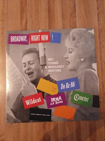 Mel Tormé ; Diahann Carroll - Broadway, Right Now! ; Sings, Cd's en Dvd's, Nieuw in verpakking