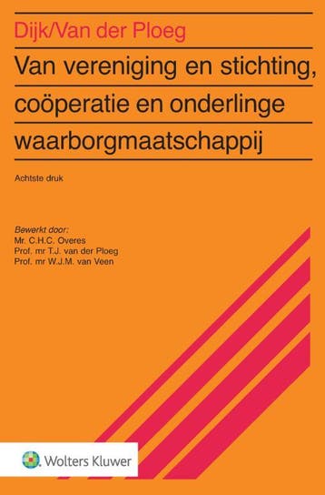Van vereniging & stichting, coöperatie en onderlinge, Verzenden, Zo goed als nieuw