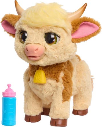 FurReal Schotse Hooglander 28cm | Retour Deal | -34% Korting, Verzenden, Zo goed als nieuw, Koe