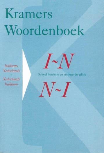 Kramers woordenboek Italiaans-Nederlands, Boeken, Verzenden, Gelezen, Nederlands