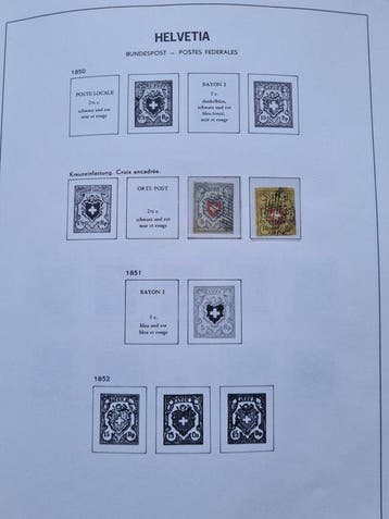 Zwitserland 1850/2010 - Switzerland - huge collection in 2, Gestempeld
