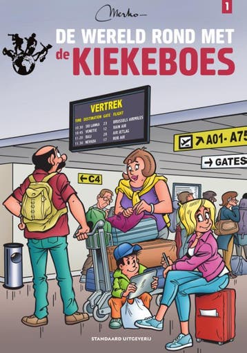 De wereld rond met de Kiekeboes / De Kiekeboes / 09, Boeken, Verzenden, Gelezen