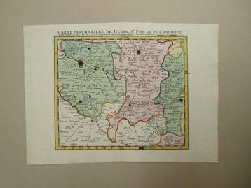 Frankrijk - Hesdin / Saint-Pol-sur-Ternoise / Caumont; Jan, Boeken, Atlassen en Landkaarten, Nieuw
