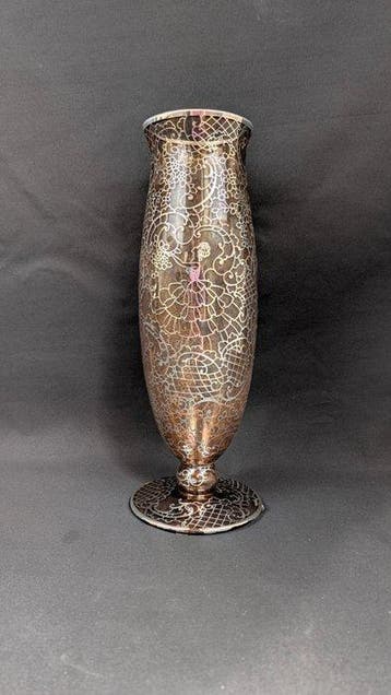 Murano, Grandi dimensioni 41 cm - Vase - Verre, Argent - Art, Antiquités & Art