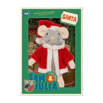 Sam & Julia Knuffeltje Santa, Kinderen en Baby's, Speelgoed | Knuffels en Pluche, Ophalen of Verzenden, Nieuw