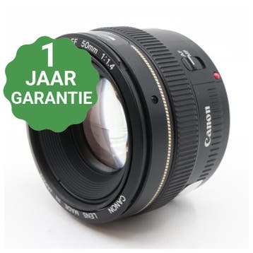 10% korting | Canon EF 50mm f/1.4 USM | Tweedehands, Verzenden, Zo goed als nieuw