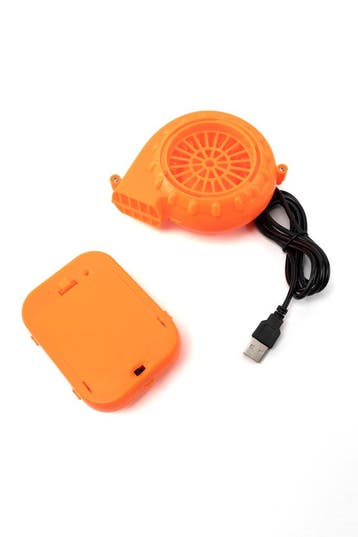 KIMU® Motor Opblaas Kostuum Mini Fan Batterij Opblaaspak Luc, Ophalen of Verzenden