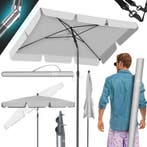 Stokparasol - Parasol - 125x205 cm - Tuinparasol - Lichtgrij, Verzenden, Nieuw