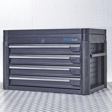 Datona Gereedschapskist tech-line 80 cm - Datona - Zwart, Ophalen of Verzenden