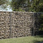 vidaXL Schanskorf 100x100x100 cm gegalvaniseerd ijzer, Verzenden, Nieuw