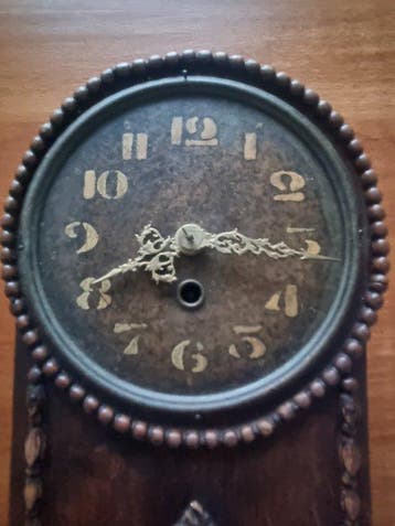 Regulateur wandklok - Britt - Antiek Hout - 1910-1920,, Antiek en Kunst, Antiek | Klokken