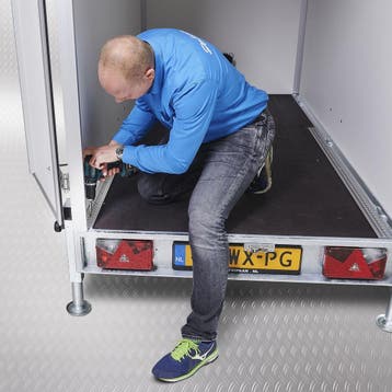 Datona Bindrails (4 stuks) voor aanhangwagens - 150 cm -, Ophalen of Verzenden