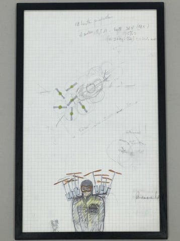 Panamarenko (1940-2019) - Pepto Bismo - Toymodel of space