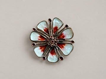 Zonder minimumprijs - Broche Zilver - David-Andersen, Bijoux, Sacs & Beauté