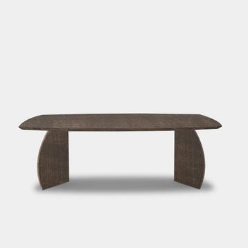 Tafel Deens Ovaal Eikenhout  Set Driehoek  180x90, Huis en Inrichting, Tafels | Eettafels, Nieuw
